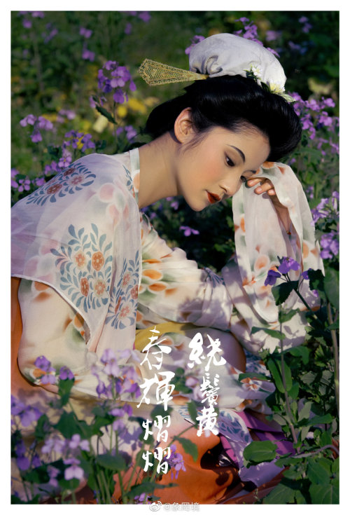 [Hanfu · 漢服]China Tang Dynasty Chinese Traditional Clothing Hanfu PhotoshootsLate Tang Women’s