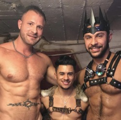 hotsexymenxxx:  Austin Wolf, Armond Rizzo and Seth Santoro