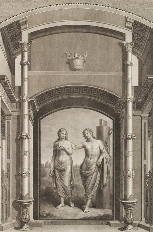 hildegardavon:Pietro Marco Vitali, 1755-1810 after Anton von Maron, 1733-1808Venus and Adonis, n/d, 