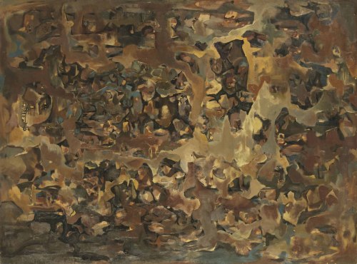 Ramsès Younan (Egyptian, 1913-1966) Composition No. 3,1965