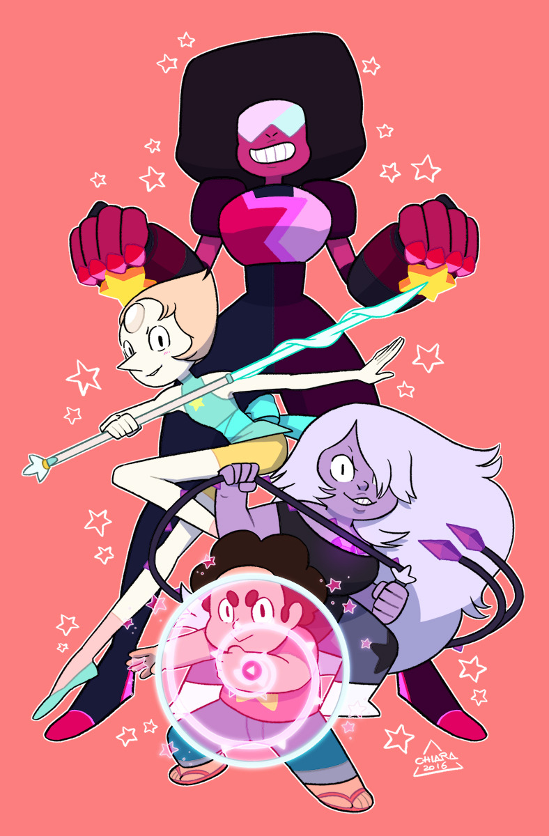 azzurrochiara:  *Pearl voice* WE ARE THE CRYSTAL GEMS AND WE WILL PROTECT THIS PLANET