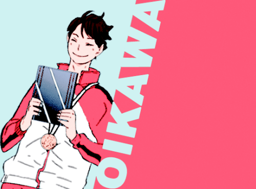 stormbreaker:IF YOU’RE GOING TO HIT IT, HIT IT UNTIL IT  B R E A K Sroh’s favourites: Oikawa Tooru i