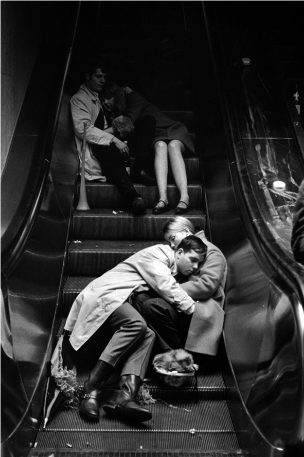 Leonard Freed     Grand Central Station, New York City, New Year’s Eve at New
