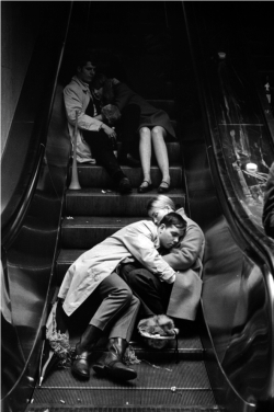 Leonard Freed     Grand Central Station, New York City, New Year’s Eve At New