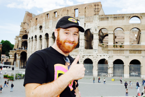 XXX    Sami Zayn goes sightseeing in Rome  photo