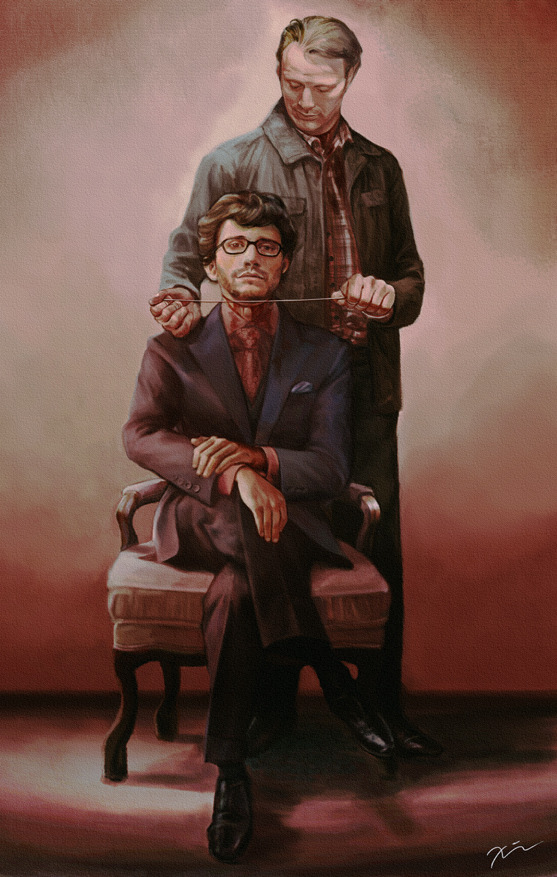 hannibalmorelikecannibal:  This is a repost of velvet-toucher’s amazing artwork