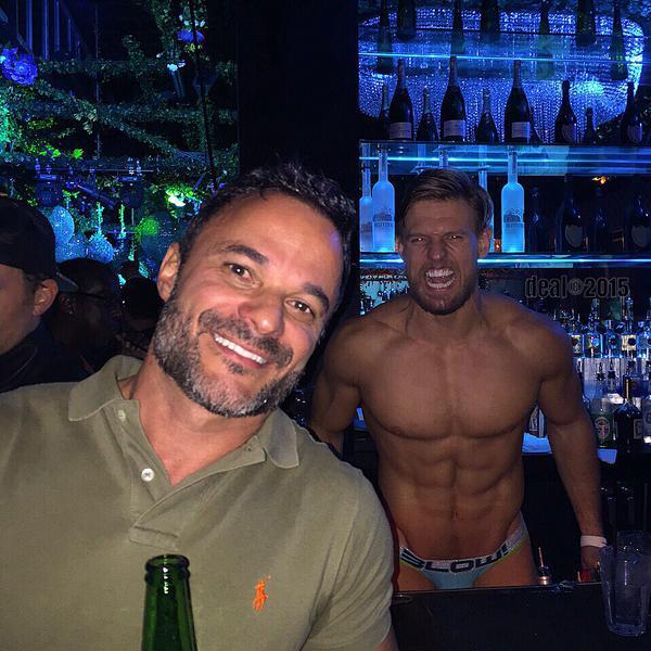 proudbulge:  manthongsnstrings:  Super hot Cody Deal   My kind of Bartender.