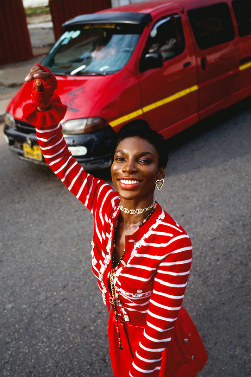 theavengers:Michaela Coel photographed by