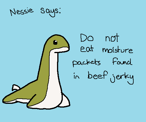 nessie just says the darndest things