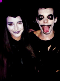       Elounor at the TMH tour Halloween party