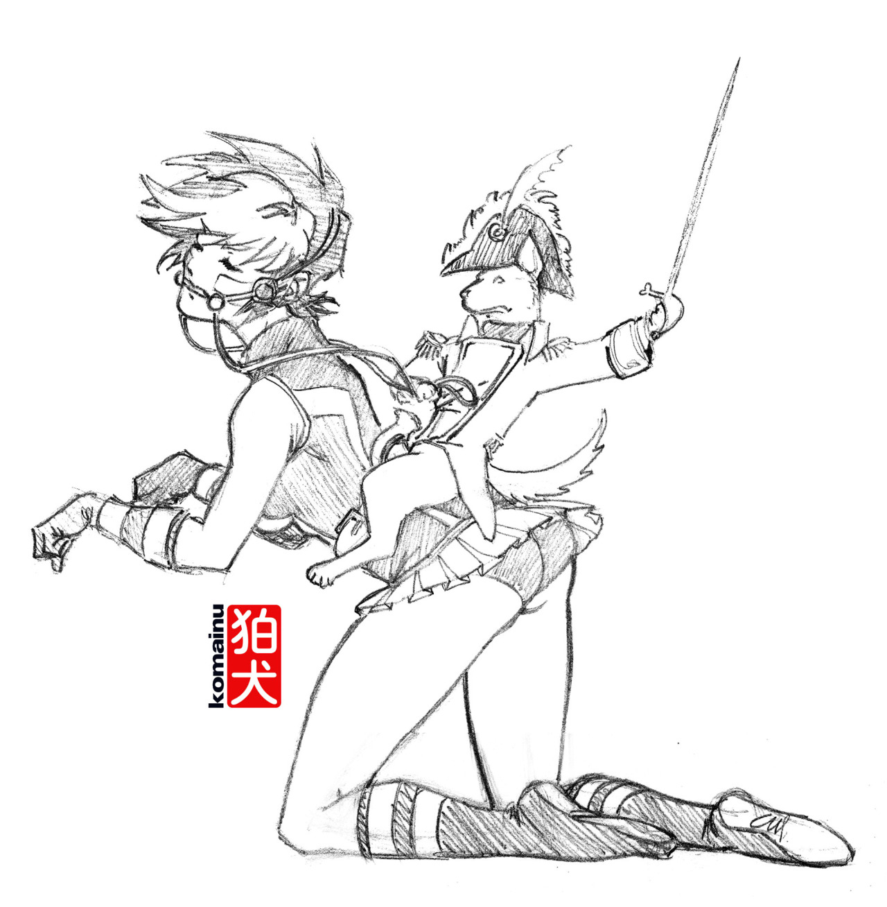 juicyprotein:  Anons wanted to see a dog mounting Tempus, so the Anons get to see