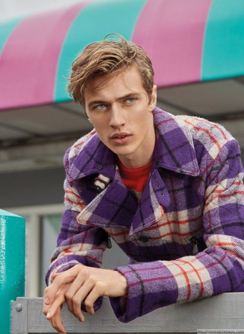 Vogue Man Arabia bets on model Lucky Blue Smith to star in the cover story captured by fashion photo