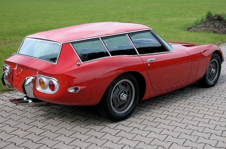 specialcar:  Toyota 2000 GT 1967 à 1970 break de chasse,