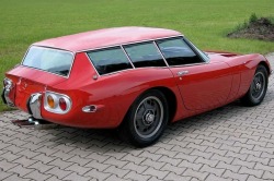 Specialcar:  Toyota 2000 Gt 1967 À 1970 Break De Chasse,