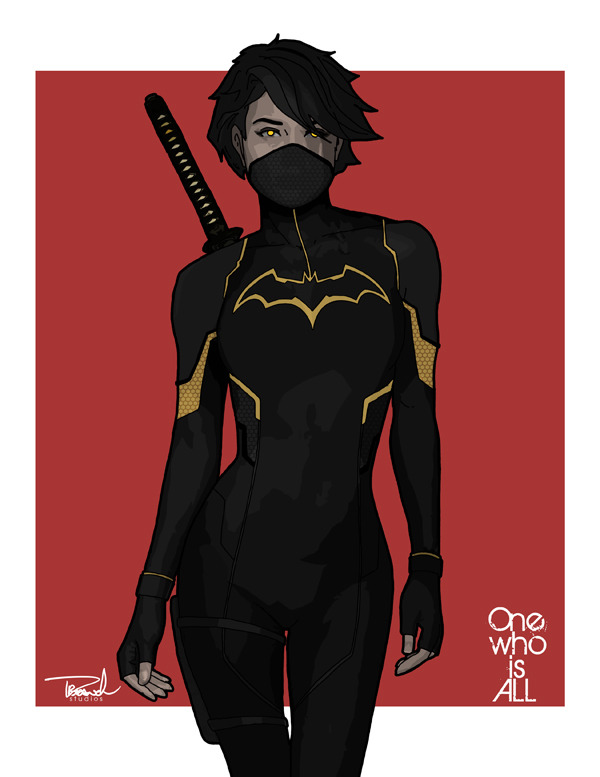 branch56:  Black Bat aka Cassandra Cain. Picked up a commission with Cass in it and