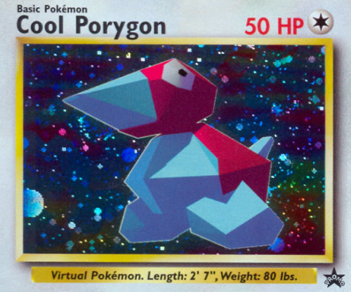 caterpie:The coolest Porygon from the Pokémon Trading Card Game (1998)