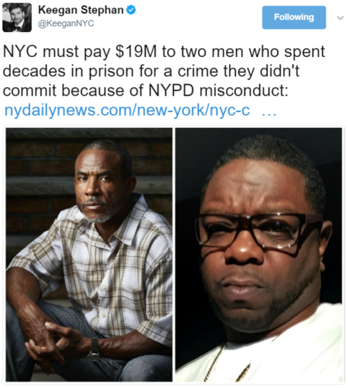 gogomrbrown:  This money needs to come from cop pensions, cop unions & FOP. Why should NYC taxpayers have to pay for racist cops?  