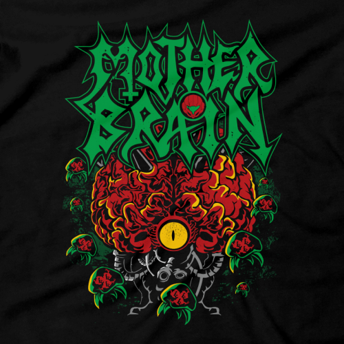 retrogamingblog2: Nintendo Metal Band T-shirts made by DraculaByte
