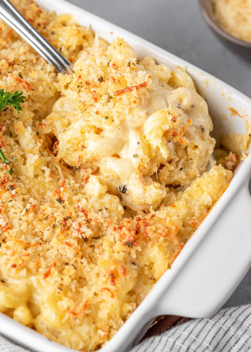 daily-deliciousness:  Baked macaroni and