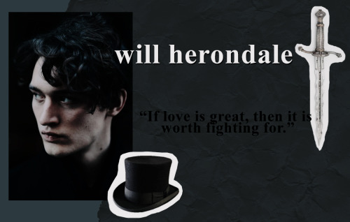 “Every student, Shadowhunter and mundane alike, knew the name Herondale. It was the name of he
