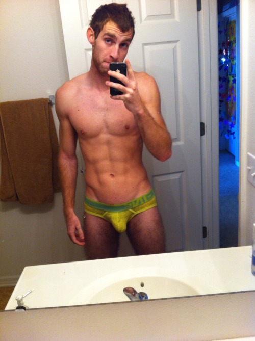 Lycra. Spandex. Bulges.