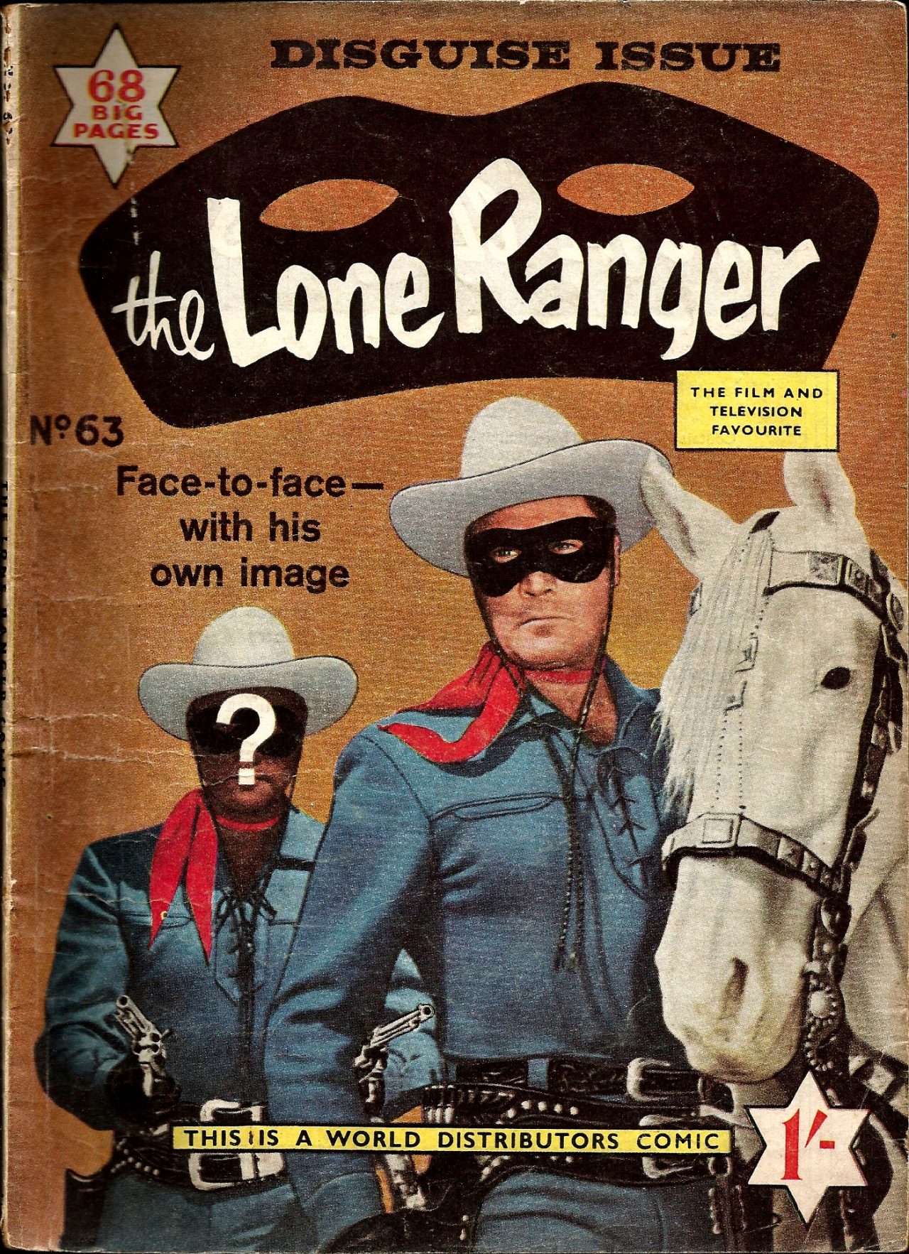 The Lone Ranger No. 63 (World Distributors (Manchester) Ltd.) From a junk shop on