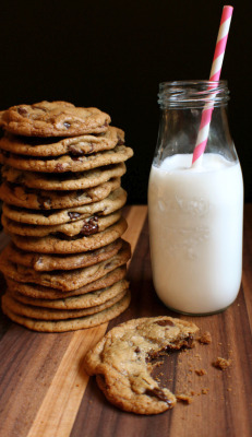 verticalfood:  Chocolate Chip Cookies 