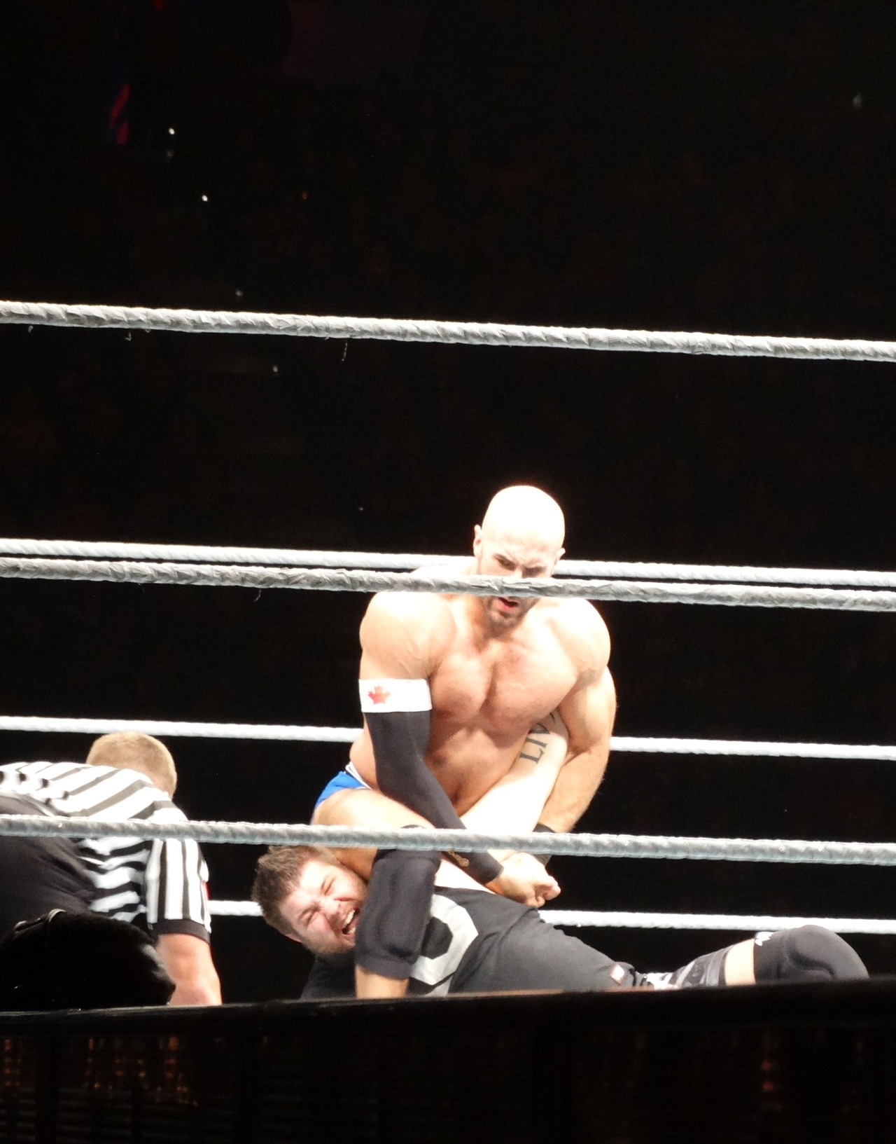 mindthegraveltrap: WWE Live Melbourne - 7 August 2015 - Part Six Cesaro &amp;