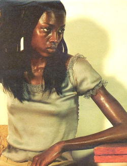 rovrsi: “breathless”. oluchi onweagba by steven klein for w magazine, dec 1998 