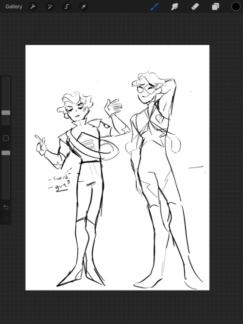 breloomings: notveryglittery: breloomings: steven universe au designs i’m working on i’v