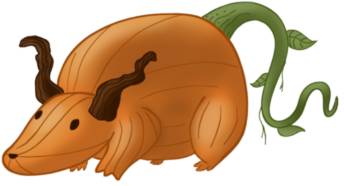 a pumpkin rat (pumpkrat)