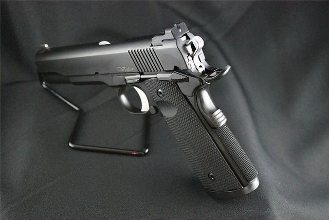 gunrunnerhell:  Dan Wesson Valor A fairly high end 1911 with an MSRP of about $2,000+.