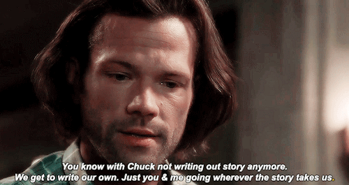 let-me-be-your-home:Supernatural 15x19 | Inherit The Earth It’s just us - You &amp; Me.