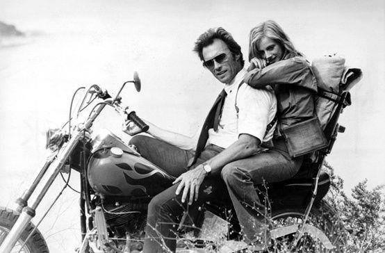 oldschoolgarage:Clint Eastwood and Sondra Locke circa 1974