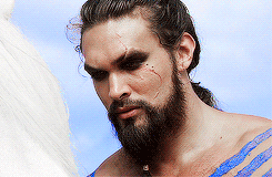  khal drogo + blue (requested by imtolazytosaysnarkythings) 