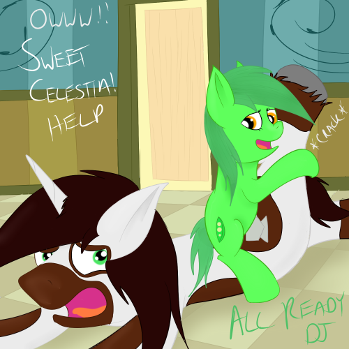 ask-djose:  Now Now Mack this wont hurt a bit….just a small scratch ((Part 1 of a question for Mack, until my tablet gets done I thought I should add this at least to show progress))  xD Poor Mack. I can sympathize, big guy ;w;