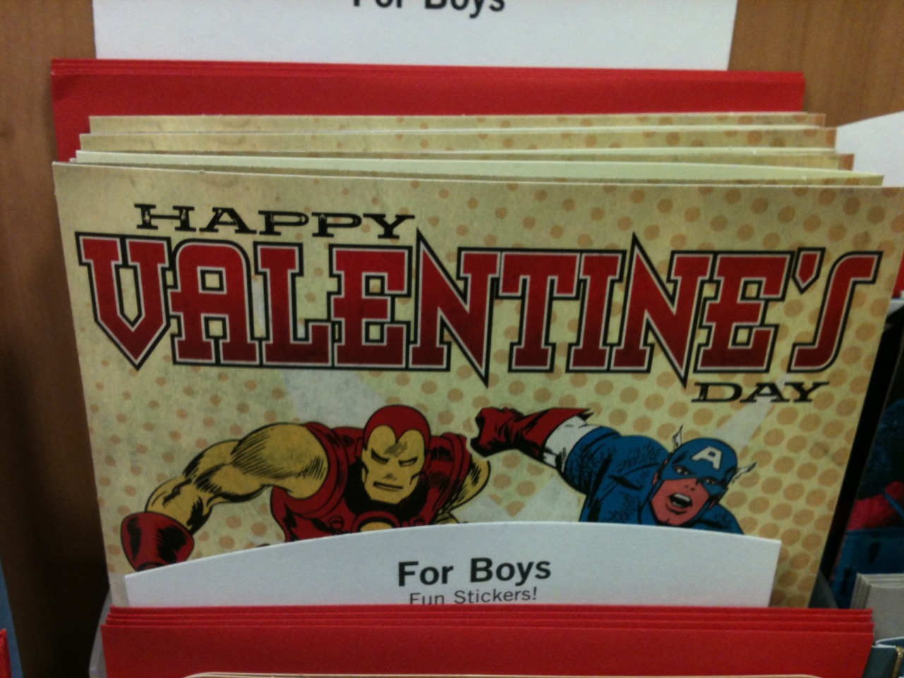 whatjanesays:  … so this is a real Valentine’s Day card. 