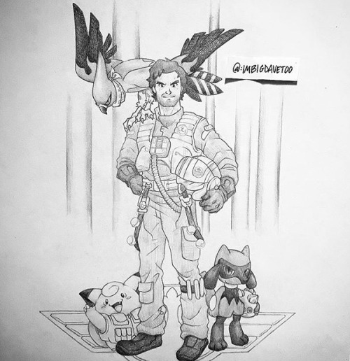 Hey guys!! You should check out @imbigdavetoo on instagram and now tumblr ! I first saw his works on