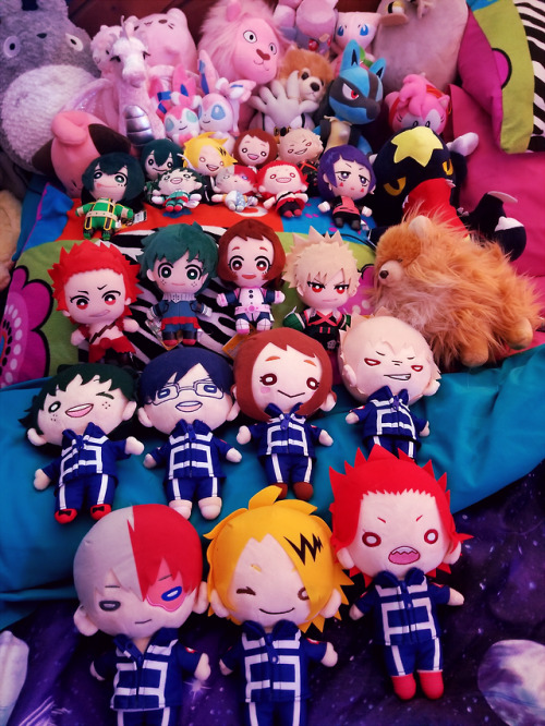 mha plushies