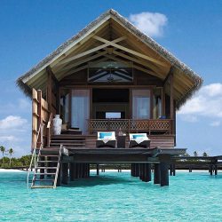 Themanliness:  Private Bungalow Over The Water In The Maldives! Via @Big.toys! Tag
