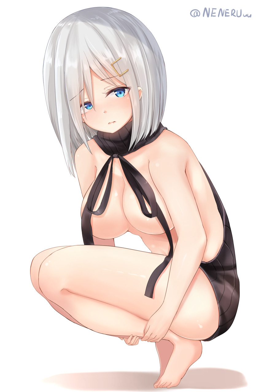 cute-girls-from-vns-anime-manga:    例のセーター浜風 by  ねねる  