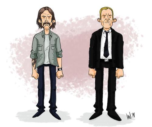 xombiedirge:
“True Detective 1995-2012 by Ian Glaubinger / Blog / Store
”