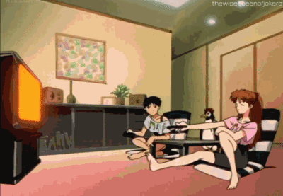 the-wise-queen-of-jokers:  Neon Genesis Evangelion Episode 9: Both of You, Dance