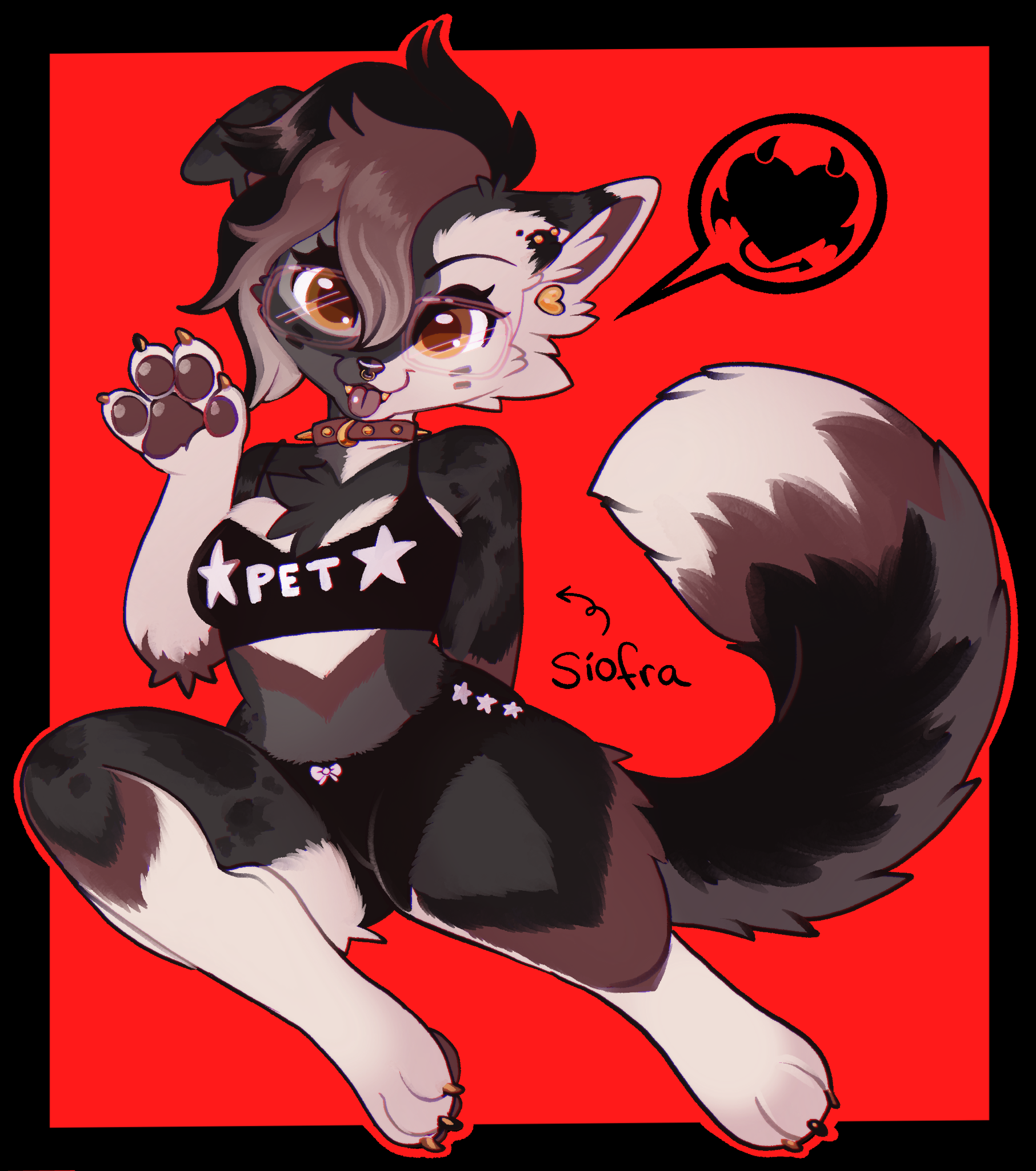 faefox-art:my new pup 💕