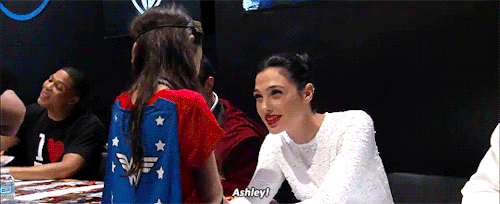 margots-robbie: Gal Gadot shares a sweet moment with young Wonder Woman fan