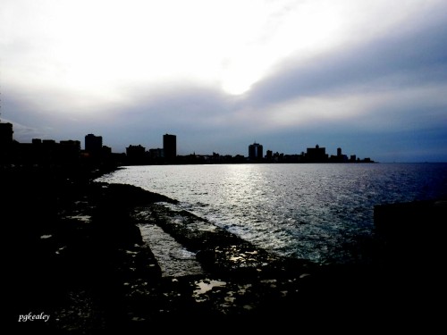 Dusk on the Malecon in Havana.pgkealey