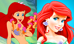 waltdisnerd:  beautilation:  So like, they photoshopped cartoons and made them look