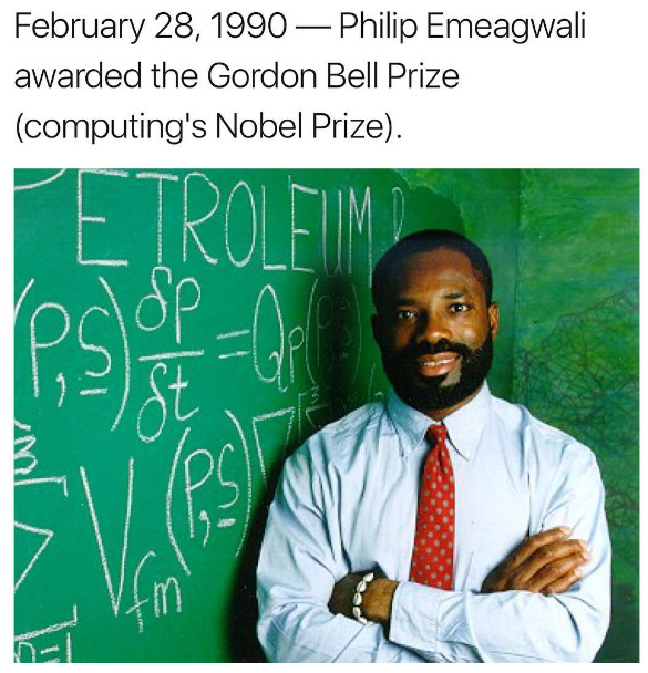 lagonegirl:   Black History Month:   Dr. Philip Emeagwali  Inventor of the World’s