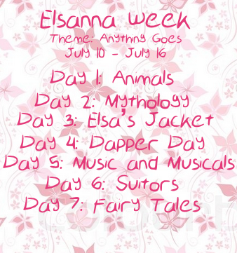 elsanna-week:  The day is here! Announcing the Elsanna Week July 2016 prompts. From