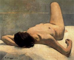 dappledwithshadow:  Desnudo, Ramon Casas 1903 